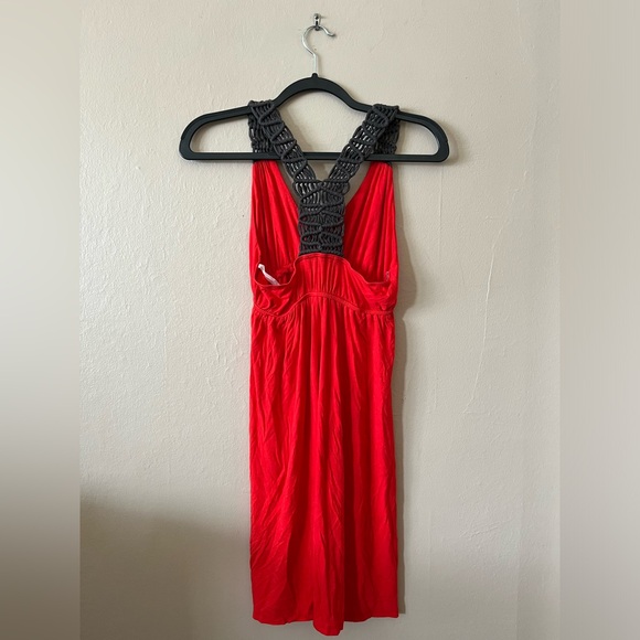Soprano Red Racerback Dress M - Picture 2 of 8